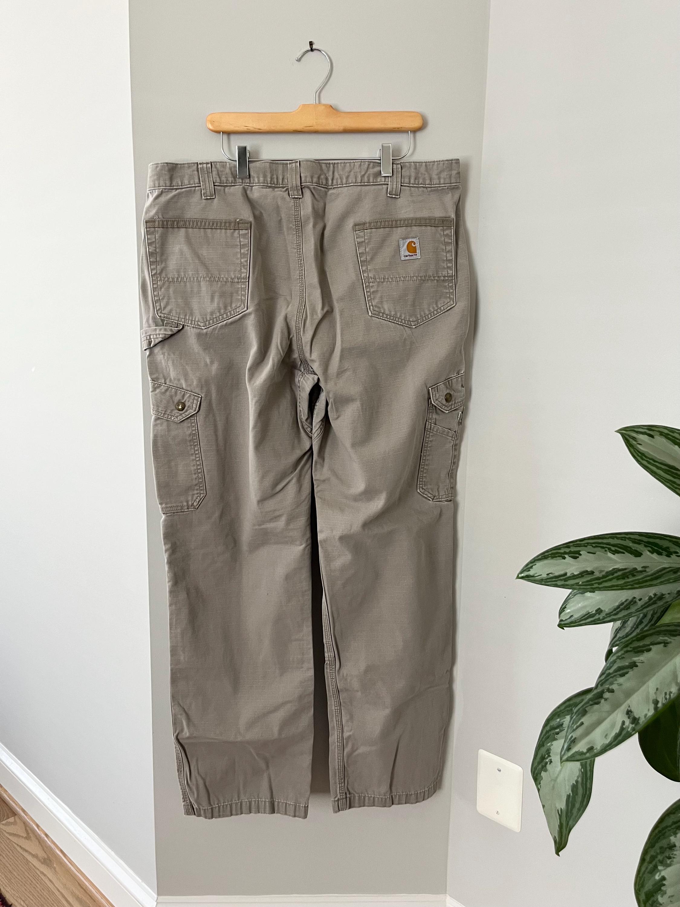 Carhartt ダンガリーパンツ 36 X 32 グレー Carhartt Grey Relaxed Fit Pants 40x34 - Etsy