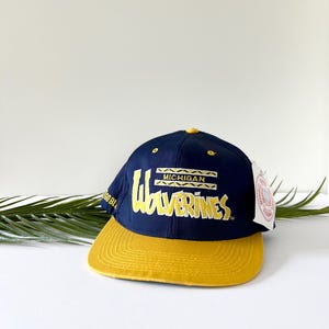 Vintage Michigan Wolverines SnapBack-keps