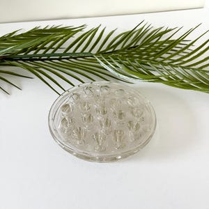 Ranas de flores de cristal vintage