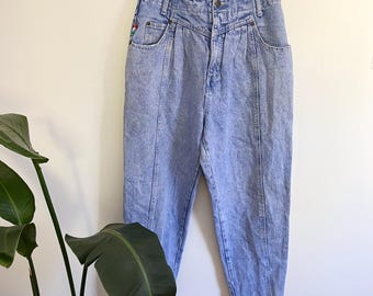 Jean mom plissé vintage 30 x 30