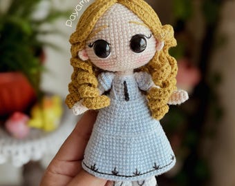 Alicia Live action – Patrón amigurumi PDF ESP