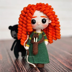 Brave and bear – Brave and bear – Amigurumi pattern – PDF Doc – Esp/Eng