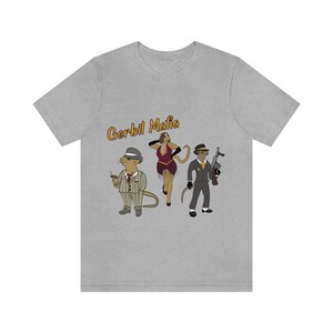 Gerbil Mafia Unisex Jersey Short Sleeve Tee Graphic Tee Funny Gifts Last Podcast Fans