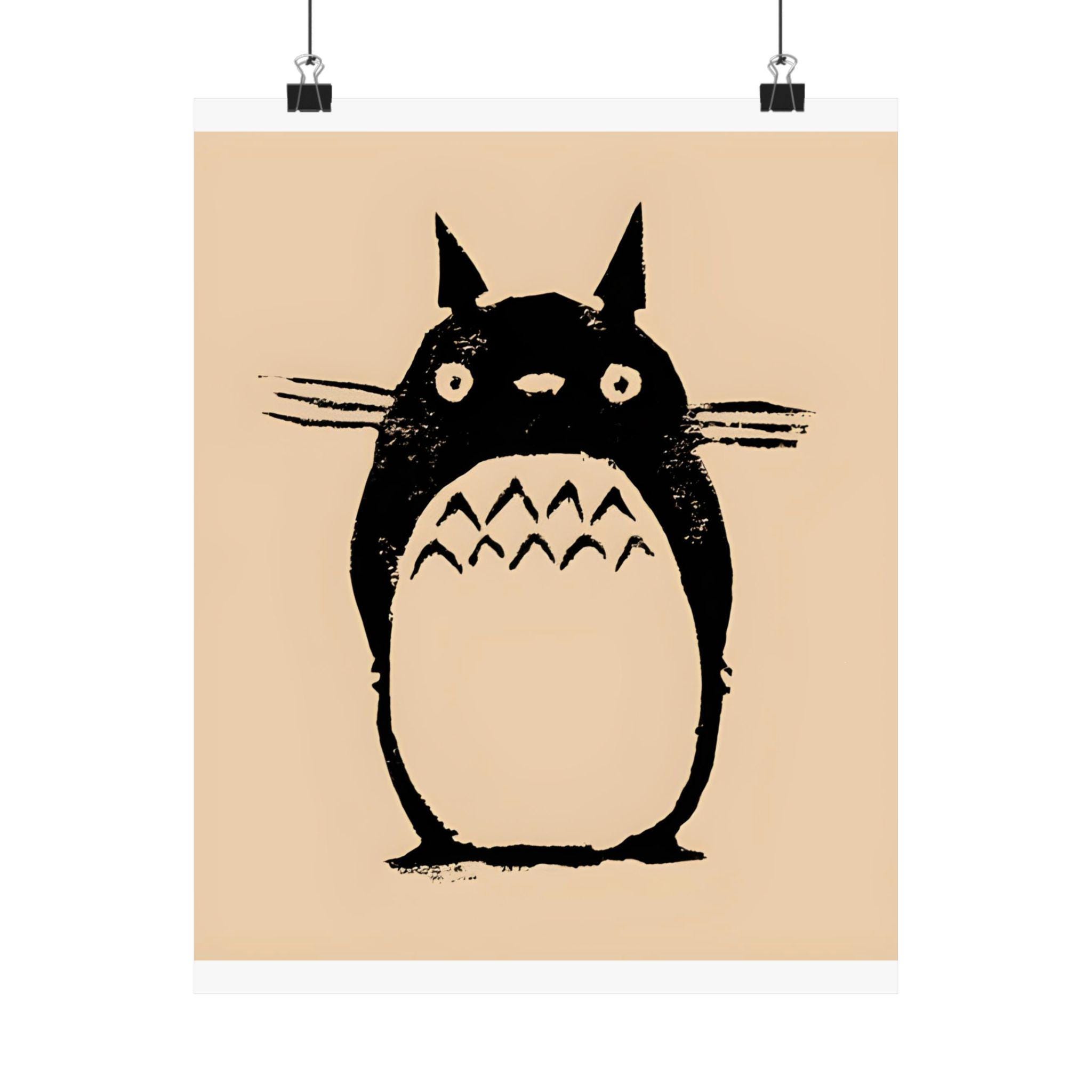 Totoro vintage print - Etsy 日本