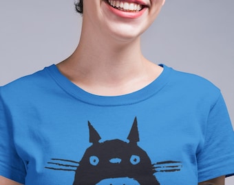 Vintage Totoro Distressed T-shirt, Studio Ghibli Japans anime-shirt, totoro-shirt, totoro-t-shirt, cosplay, anime-shirt, manga