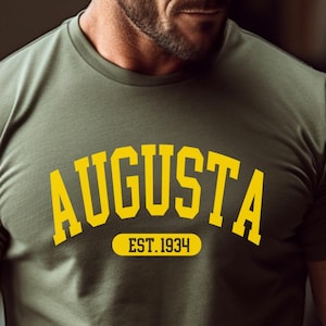 Golf Tournament Shirt Tournament Golf Mens Augusta Gift for Golfer Augusta Golf Shirt Gift for Dad Golf Trip Souvenir Golfer Clothing Golfer