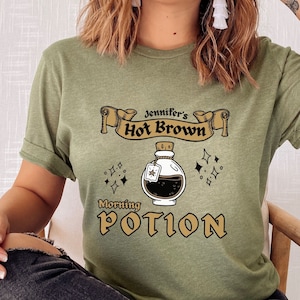 Dragon Gift Prince Kid Shirt Gift for Dragon Fan Gift Hot Brown Morning Potion Shirt Dungeons and Dragons Tee Claudia Prince Gift Shirt Girl