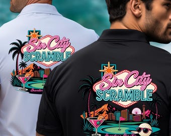 Polo-Shirts für Bräutigam und Trauzeugen, Partnerlook für Junggesellenabschiede in Las Vegas