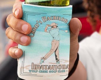 Golf-Junggesellenabschieds-Geschenk für Golf Reise-Junggesellenabschiedsgeschenk für Golf Reise-Bierkühler für Trauzeugen personalisiertes Geschenk Golf Geschenk Trauzeuge