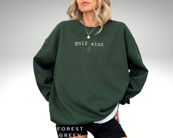 Golf Gift Cute Country Club Sweatshirt Golf Fan Shirt Female Golf