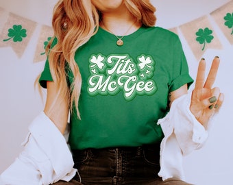 Lucky Charms Shirt St Patrick Day Shirt for Her Shamrock Shirt Funny Leprechaun Shirt for Her Irish Themed Shirt Funny Irish Pride Green Tee