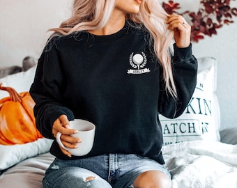 Lustiges Womens Golf Sweatshirt für Golfspieler Geschenk Sweatshirt für Frauen Golf Pullover Niedliche Damen Golf Bekleidung Golf Geschenke für ihr Golf Geschenk
