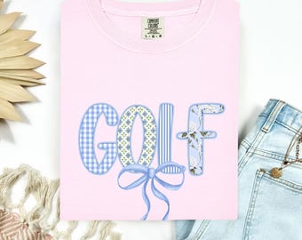 Geburtstags-Golf-Shirt für Sie Lustiges Golf-Shirt für Frauen Damen Golf-T-Shirt Damen Golf-Bekleidung Geschenk für Mutter Schwester Freund Golfer T-Shirt Frau