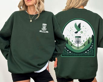 Disc Golf Sweatshirt Frisbee Golf Gift Disc Golf Present Funny Disc Golf Apparel Birthday Gift for Players