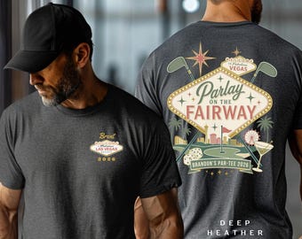 Golf-T-Shirt für Las Vegas – Golf-Wochenend-Shirt für Männer – Golf-Junggesellenabschied – Partner-Shirts für die Golf-Crew