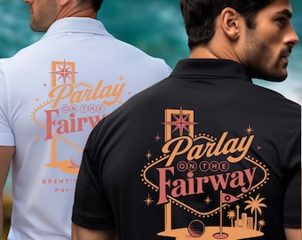 Vegas Golf and Social Club Polo Las Vegas Golf Trip Shirt Bachelor Golf Polo Guys Weekend Groomsmen Golf Shirts