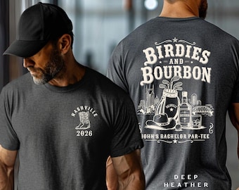 Nashville Junggesellenabschied Golf-Polohemd, Tennessee Golfreise, Trauzeugen-Golf-Polohemd, Männerwochenende, passendes Junggesellenabschieds-Shirt