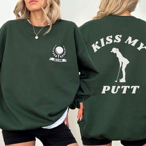 Golf Gift Cute Country Club Sweatshirt Golf Fan Shirt Female Golf Preppy Sweatshirt Women Golf Sweatshirt Girls Golf Apparel Women Golf Gift