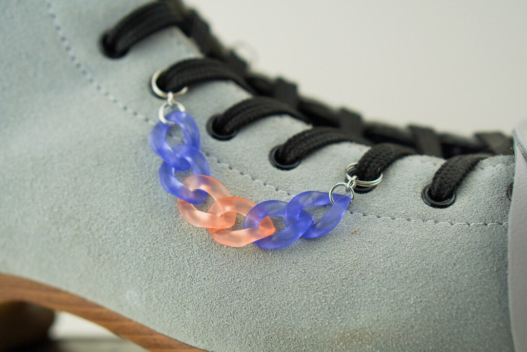 Roller Skate Lace Accessories, Boot Chain, Skate Jewelry, Shoe Lace