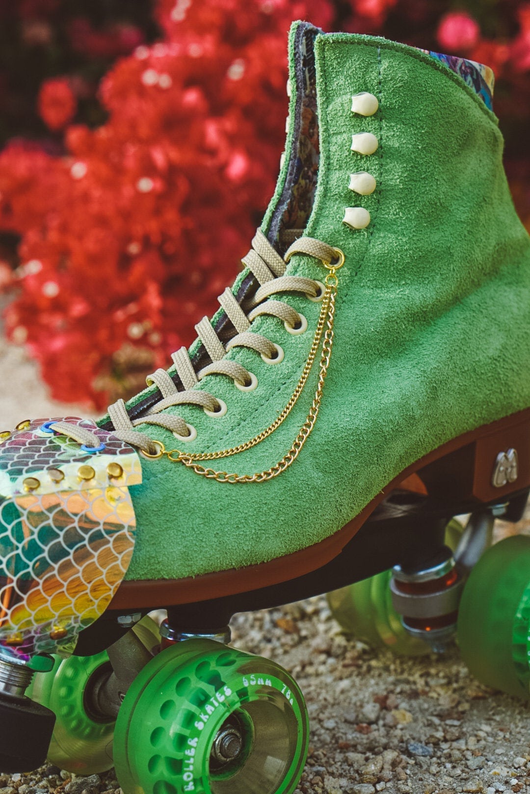 Roller Skate Accessories Lace Eyelet Chain Gold Chain Etsy