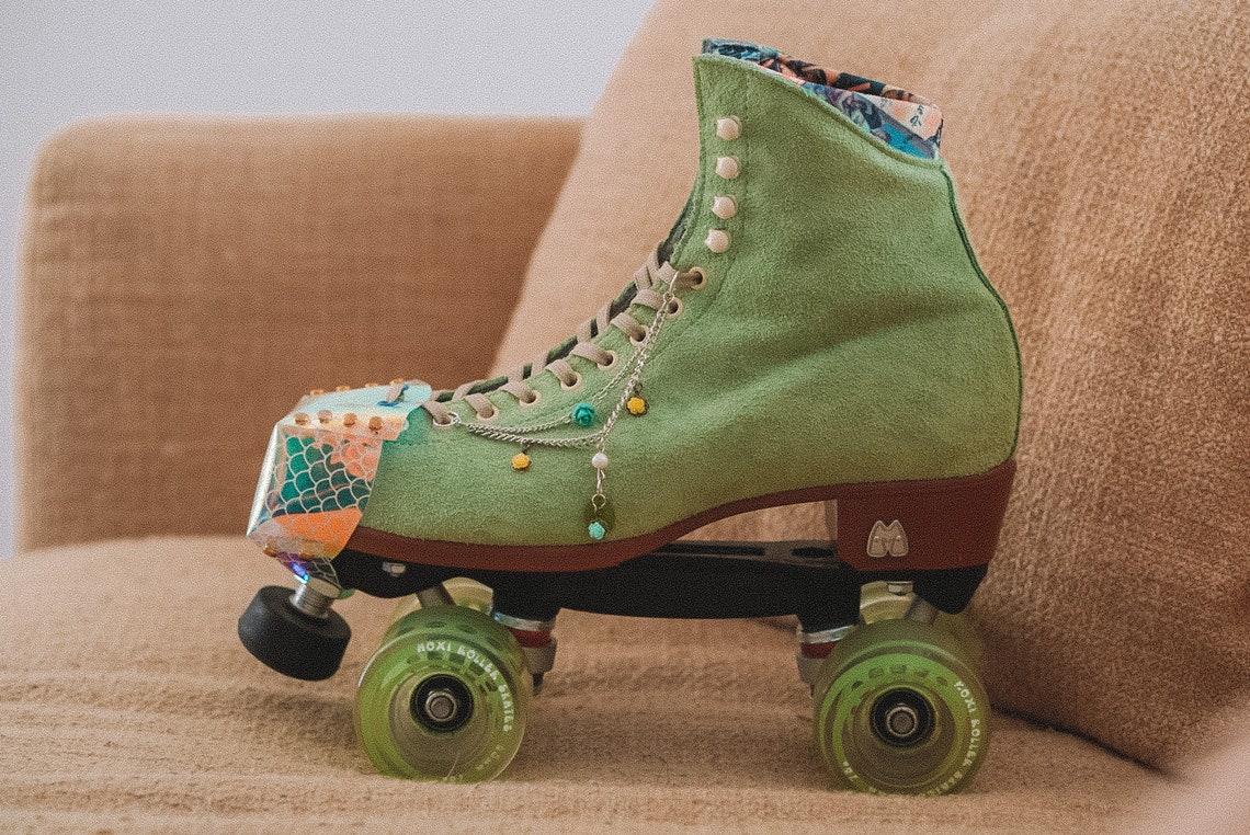 Roller Skate Accessories Lace Eyelet Chain Cottagecore Etsy