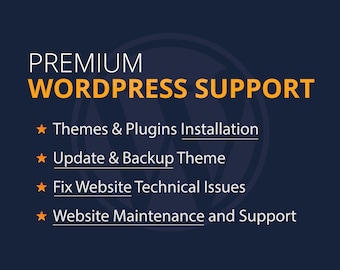 WordPress Support | Website Help | Website Maintenance | Monthly Subscription