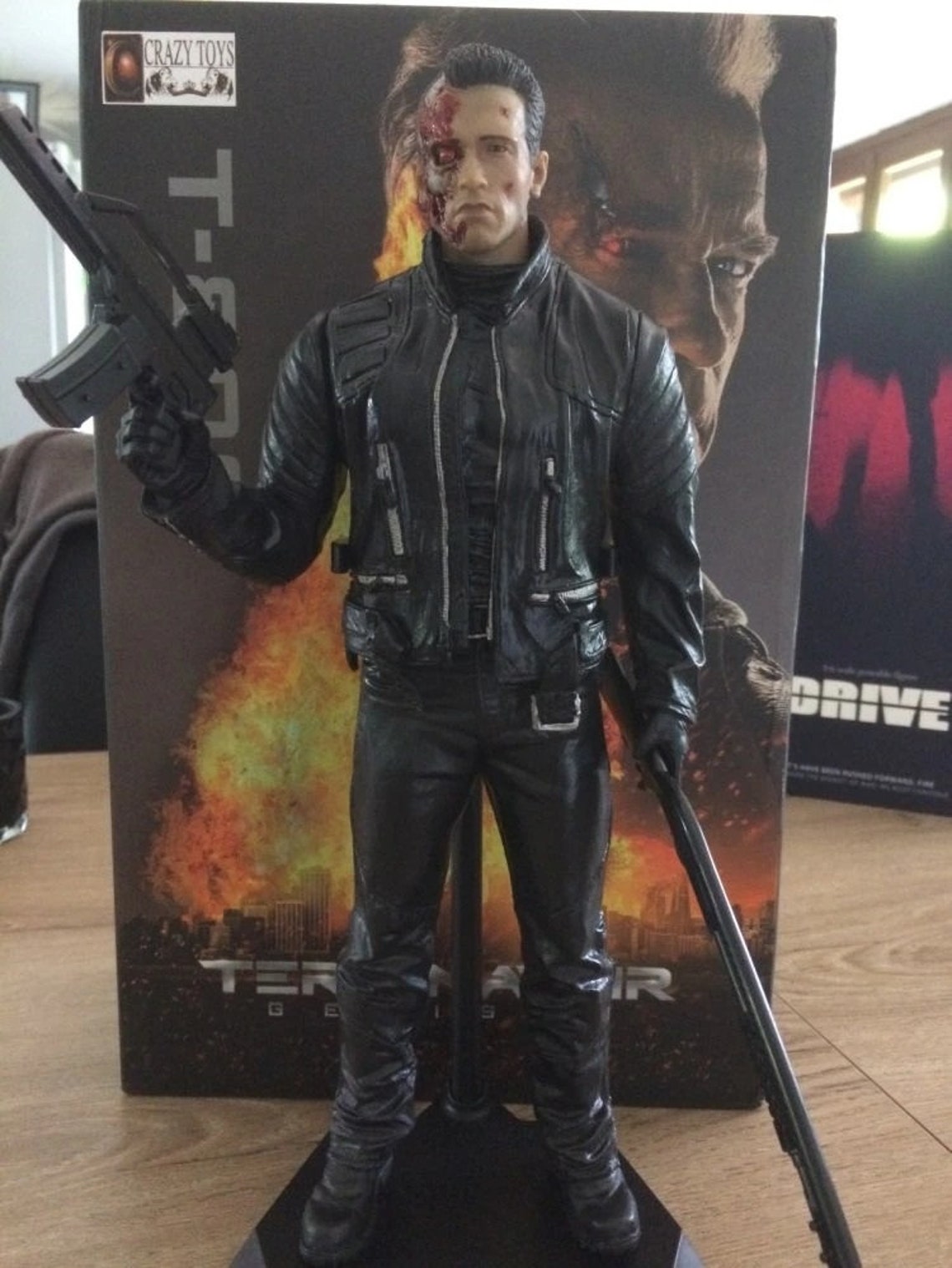 Terminator T-800 Action Figure Model Toy Statue 1/6 Scale | Etsy