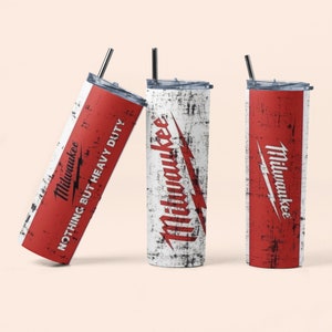 Milwaukee Cup Insulated Tumbler with Straw Custom Any
