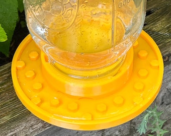 Bee Feeder for Wide Mouth Mason Jar