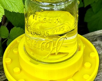 Bee Feeder for Regular Mouth Mason Jar