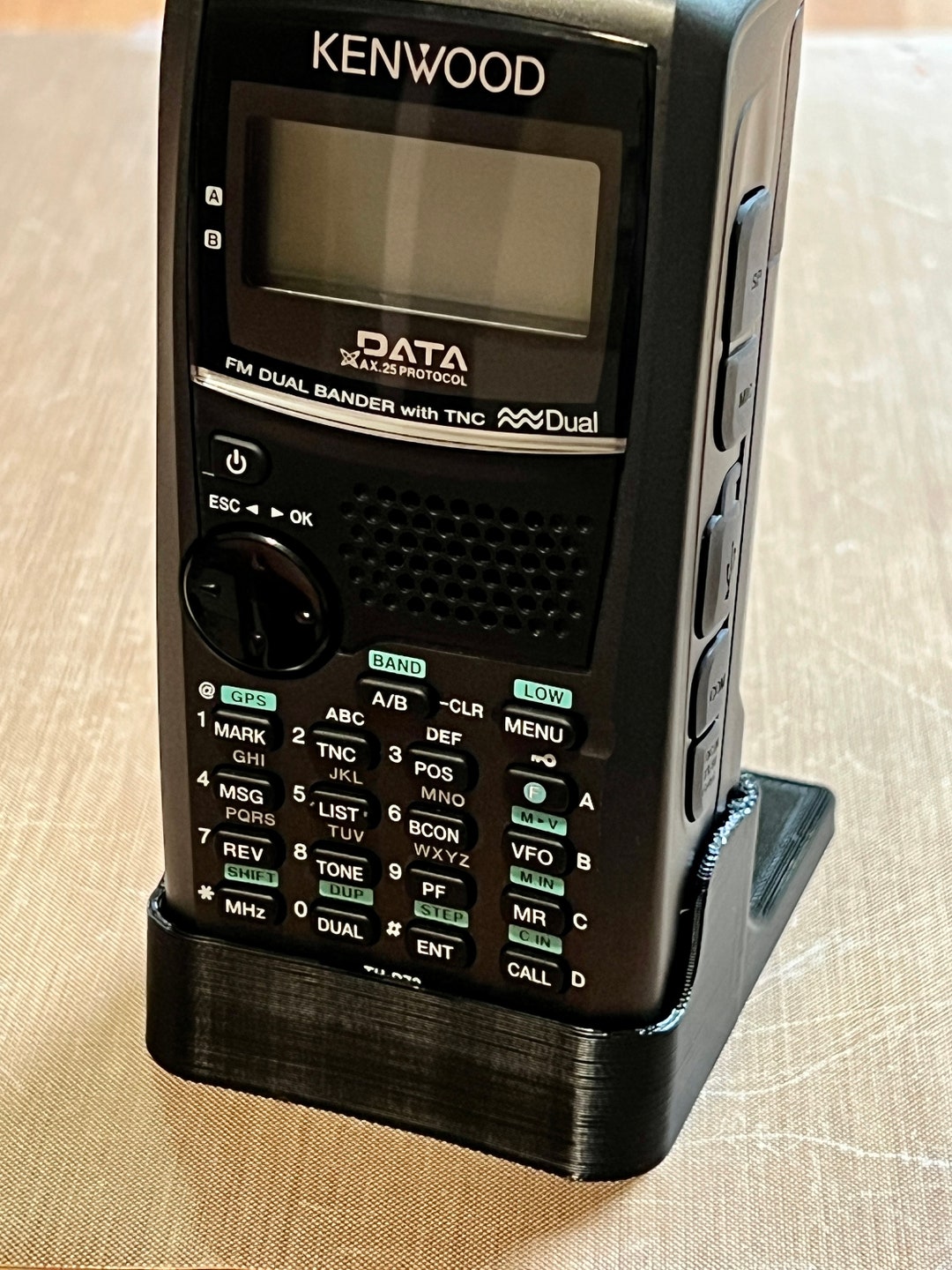 Desk Stand for Kenwood THD72 Ham Radio Etsy