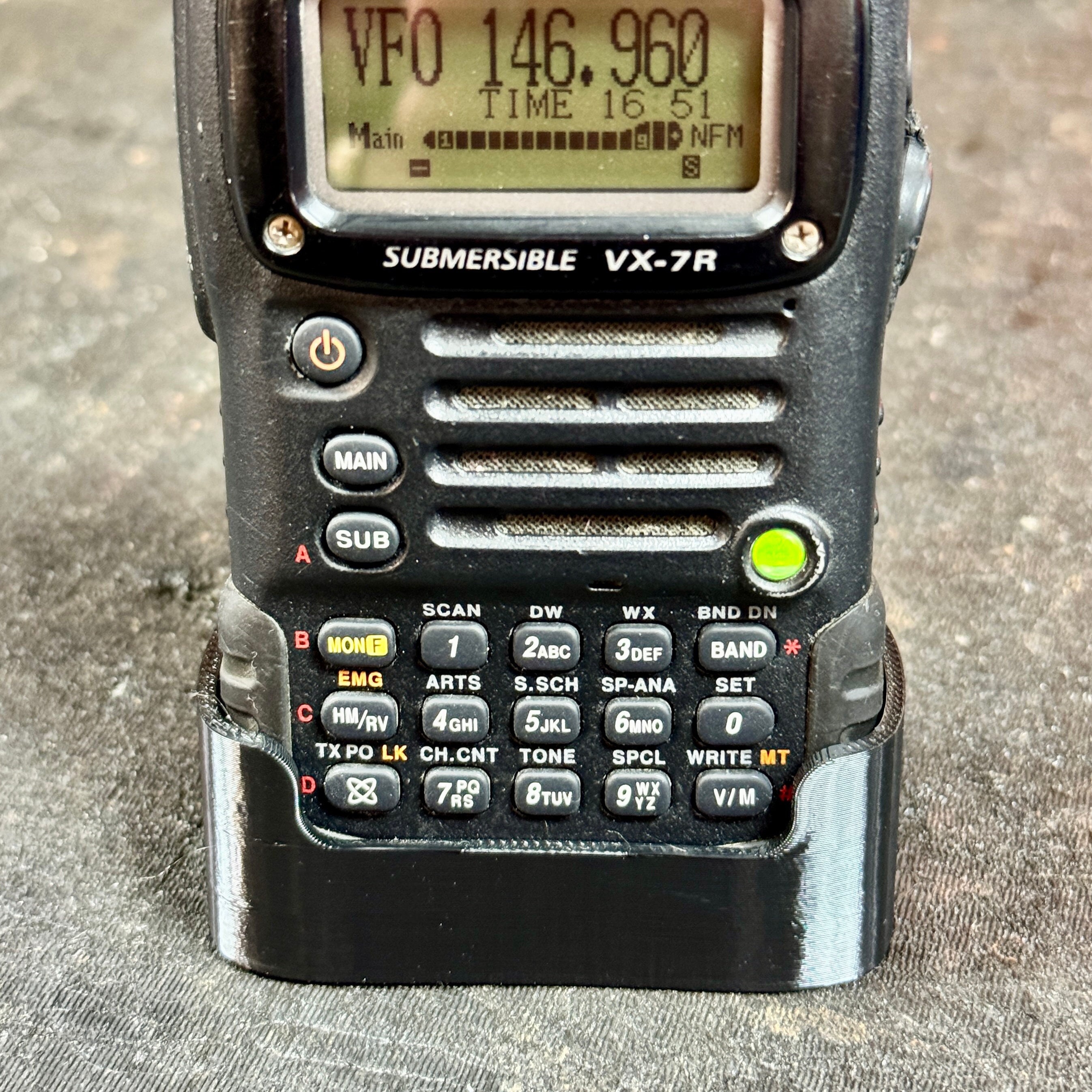 アクセサリー YAESU VX-1 Desk Stand for Yaesu VX-7R Ham Radio - Etsy