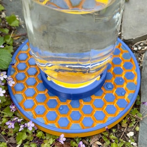 Custom Colors Bee Feeder for Regular Mouth Mason Jar