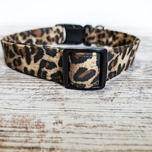 Cheetah Print Dog Collar, Cheetah, Animal Print, Dog Collar