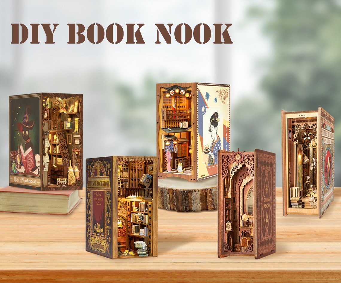 Book Nook Shelf Insert Quai 9 3/4 Hogwarts Express Harry Potter