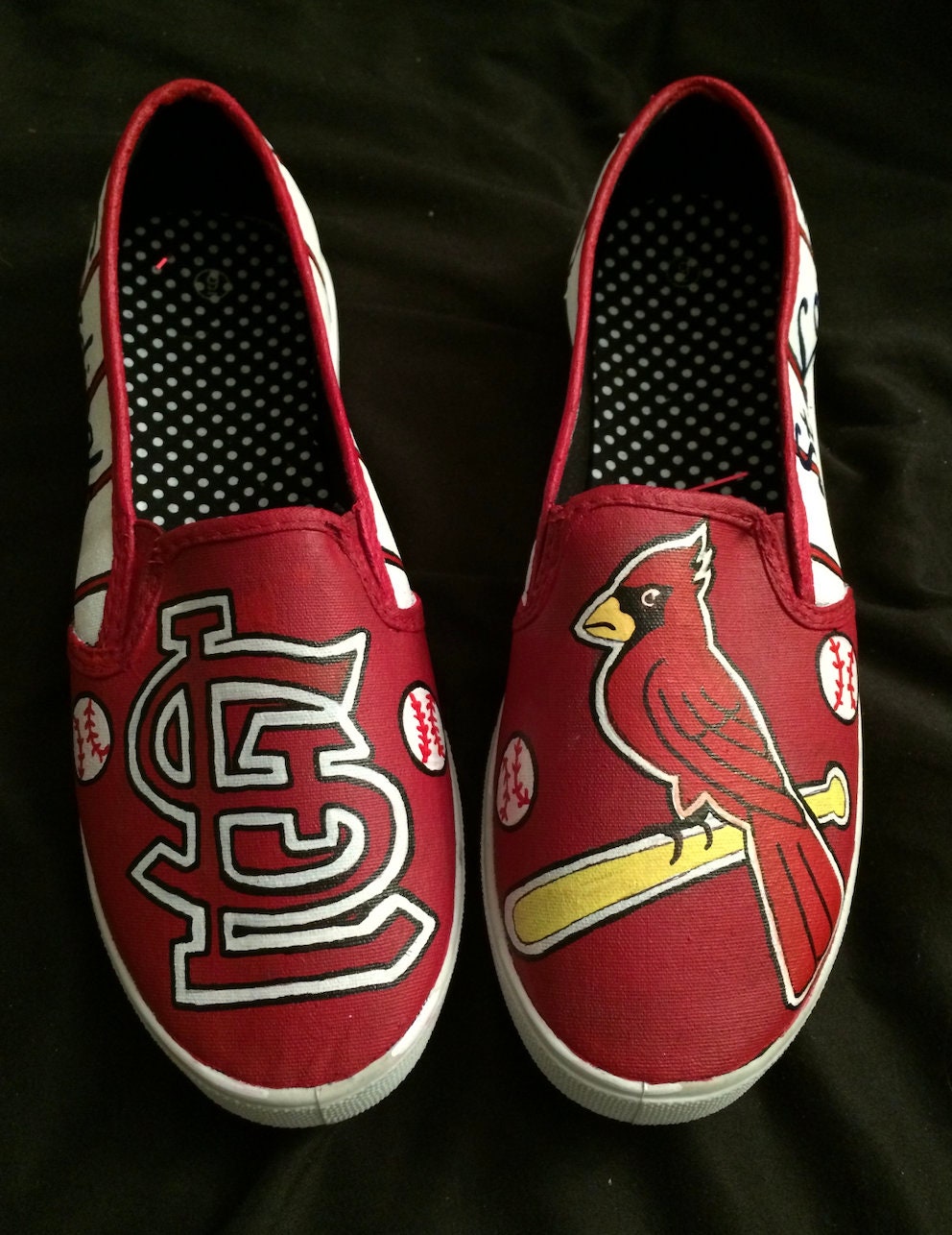 St Louis Cardinals Custom Personalized Max Soul Sneakers Running