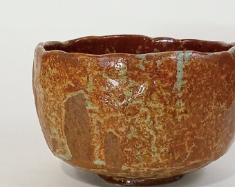 Matcha chawan. Handmade tea bowl. Studio pottery ceramics