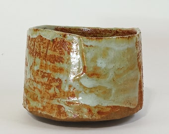 Matcha chawan. Handmade tea bowl. Studio pottery ceramics
