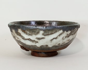 Matcha bowl. Handmade Chawan. Studio pottery.