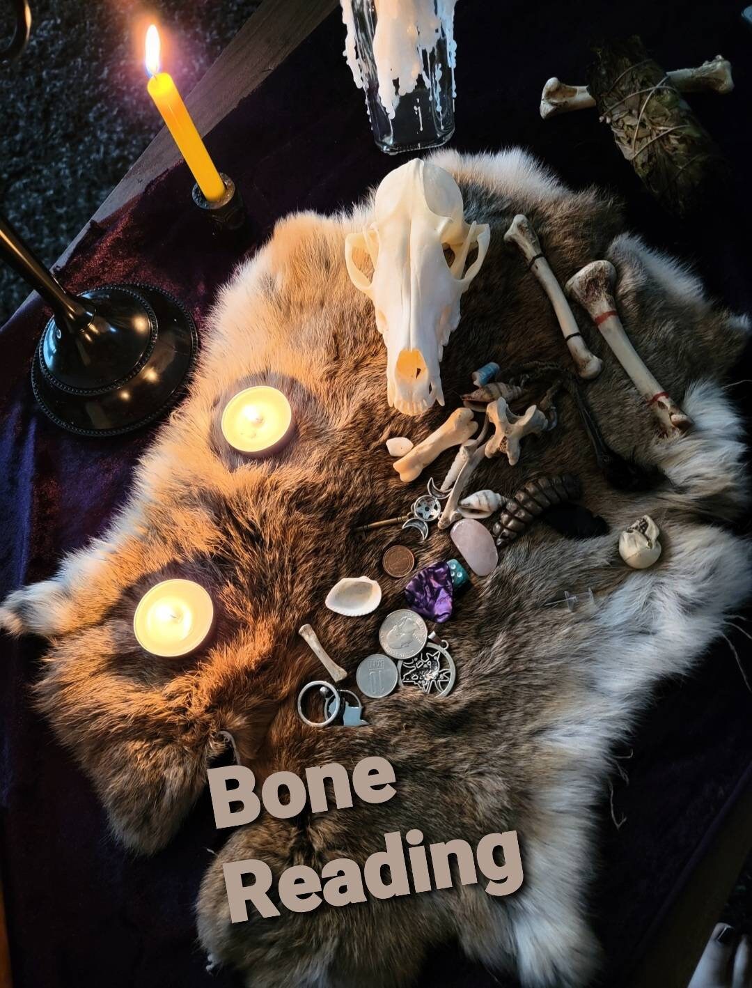 Bone reading divination readings throwing bones Etsy