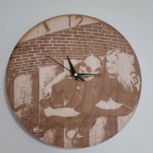 Custom Wooden Wall Clock
