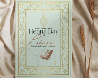 Carte : Henna Day