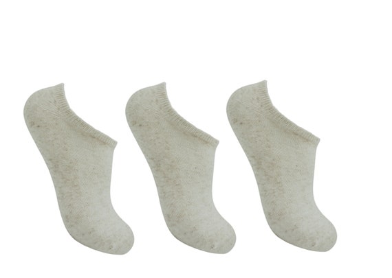 3 Paia Calzini Donna In Lino Biologico - Sottili, Traspiranti, Perfetti Per Escursioni E Sport