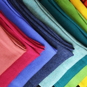 Large Knitted Scarf 100% Alpaca Wool
