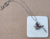 Tattoo Machine, Men 39 s Necklace, Titanium, Tattoo Kit, Tattoo Necklace, Tattoo Design, Jewelry for Men, Gift for Him, Gift for Men,Waterproof