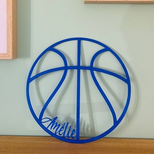 Basketball, personalized basketball, personalized gift, children&#39;s room decoration, first name personalization