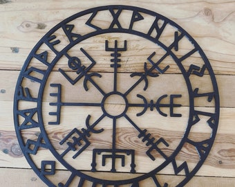 Vegvisir, wall decoration, 3D printing