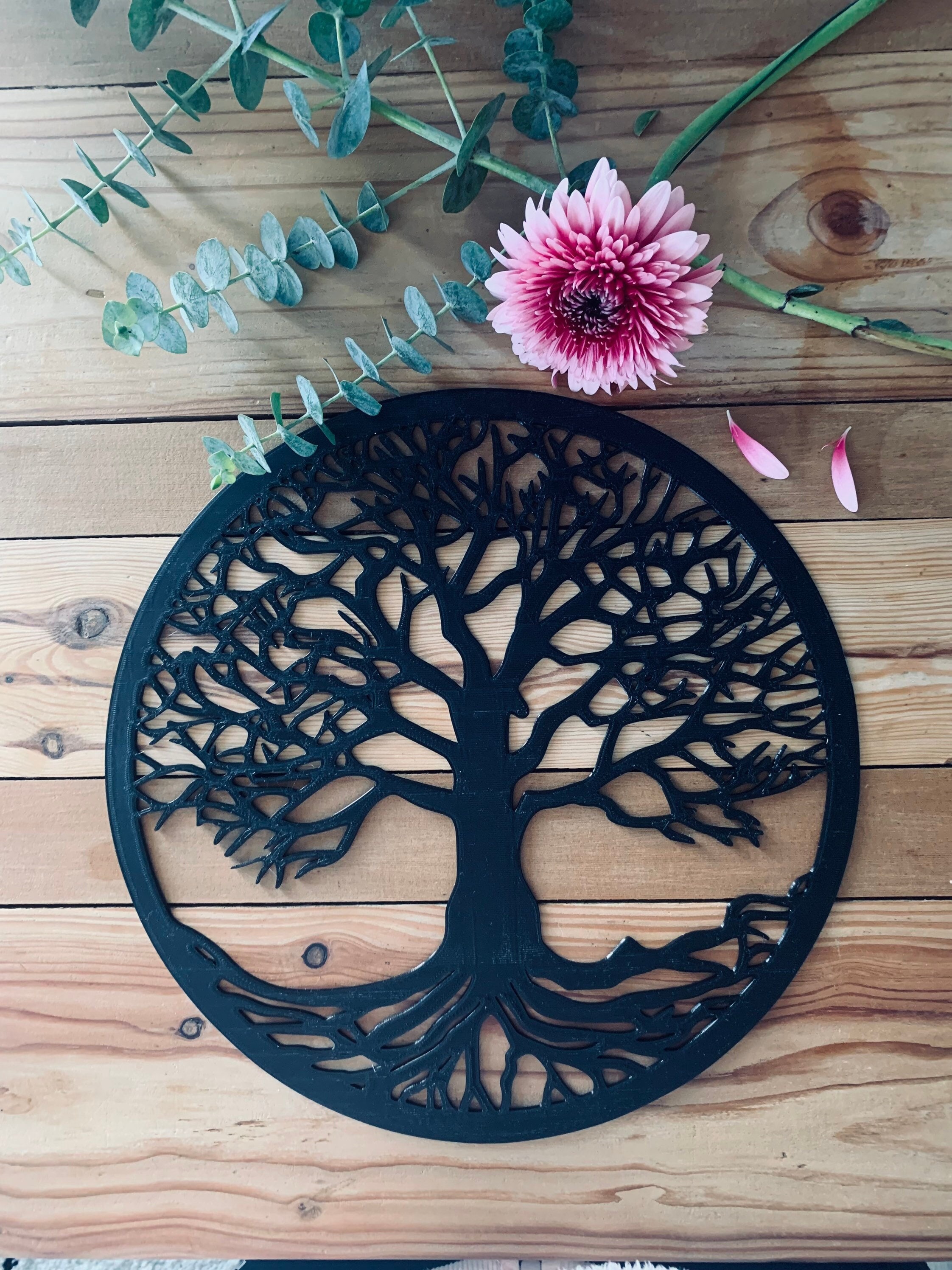 Décoration Murale En Métal Arbre De Vie En Métal Décoration Murale En Metal Arbre De Vie En Metal Decoration Murale En Metal Decoration Interieure Tentures Murales 30x30 Cm Noirblack 87572159