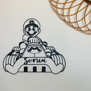 Mario Kart Wanddekoration, Mario Dekor, Mario Bros, Mario Kart