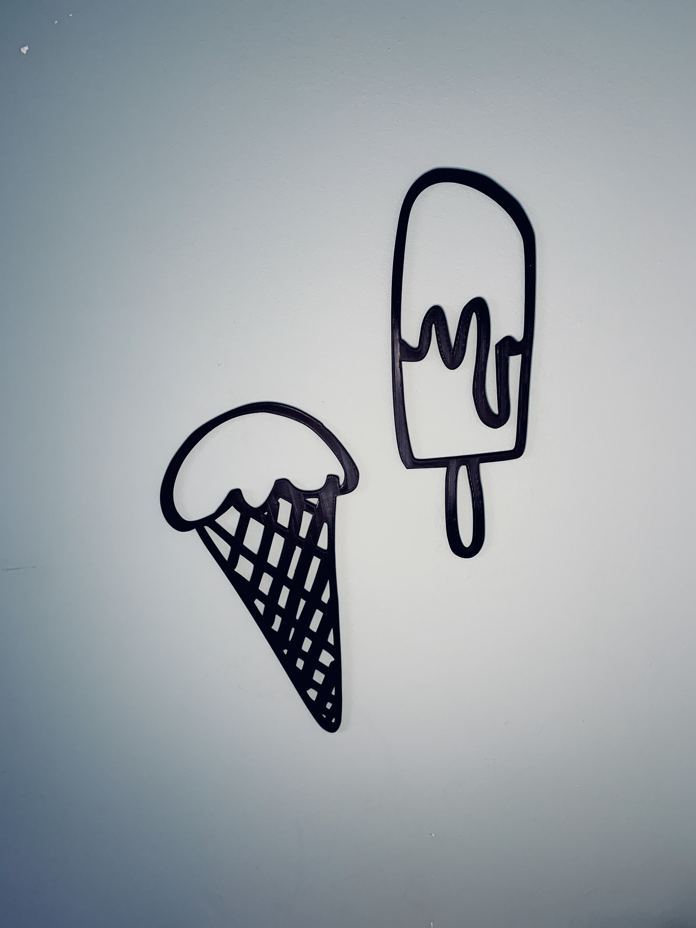 Glace, Décoration Murale